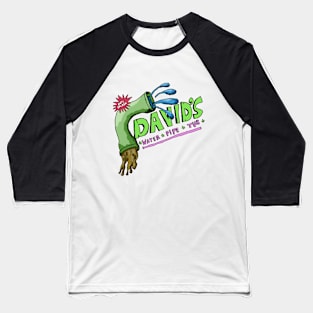 David's Water Pipe Tub Baseball T-Shirt